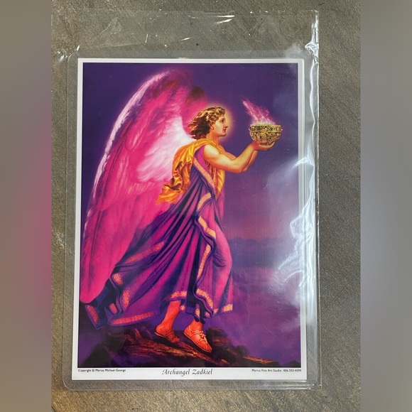 Angel Altar Cards - Laminated New - Picture 2 of 13